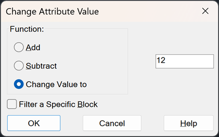 Change Attribute Value
