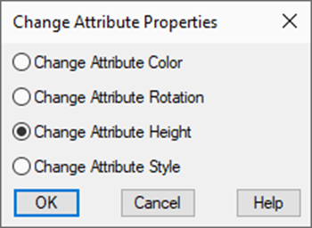 Change Attributes