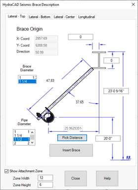 Create 3D Seismic Braces 3