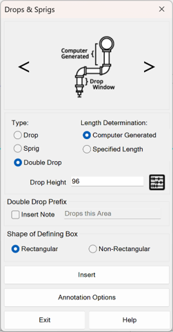 Define Drops Sprigs 12