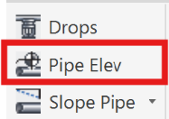 Define Pipe Elevations 2