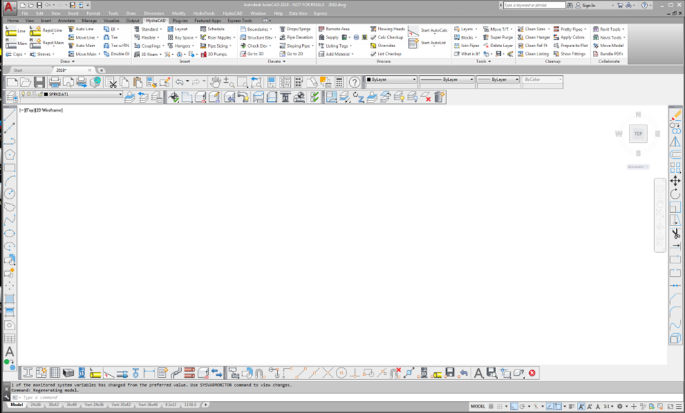 HydraCAD Toolbar 1