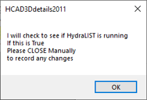 Insert Fitting via HydraLIST 20