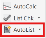 Start AutoList 2