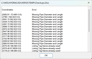 View Checkup Errors 3