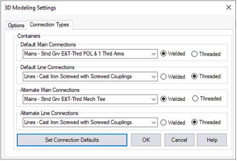 Dialog Image Connection Types