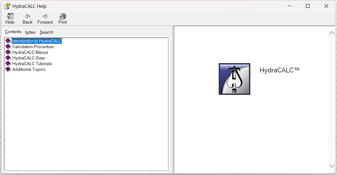 Help Contents
