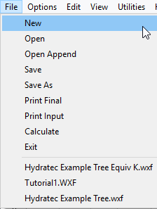 File Menu 1