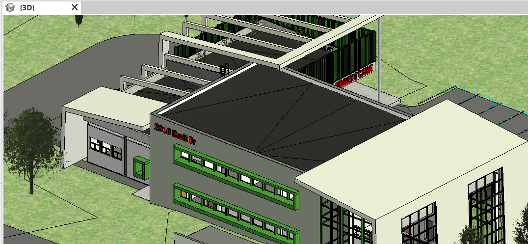 Created 3D View