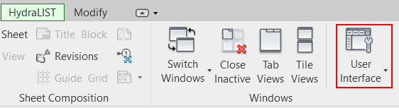 User Interface Button