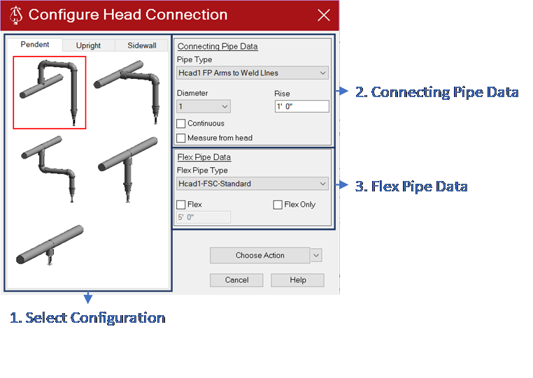 Configure Head Sections