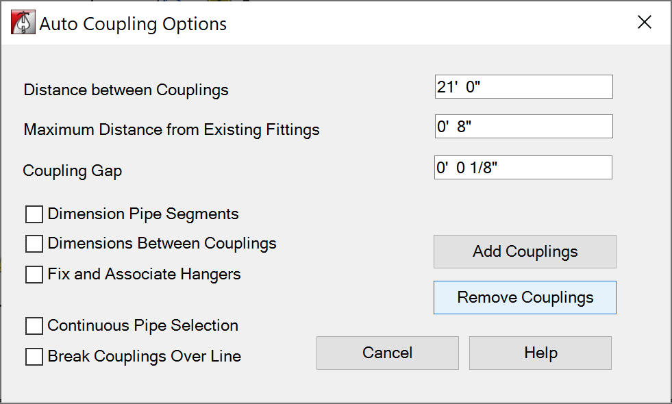 Remove Couplings Image