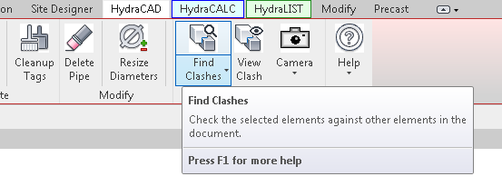 Find Clashes Image