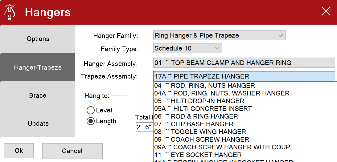 Trapeze Assembly