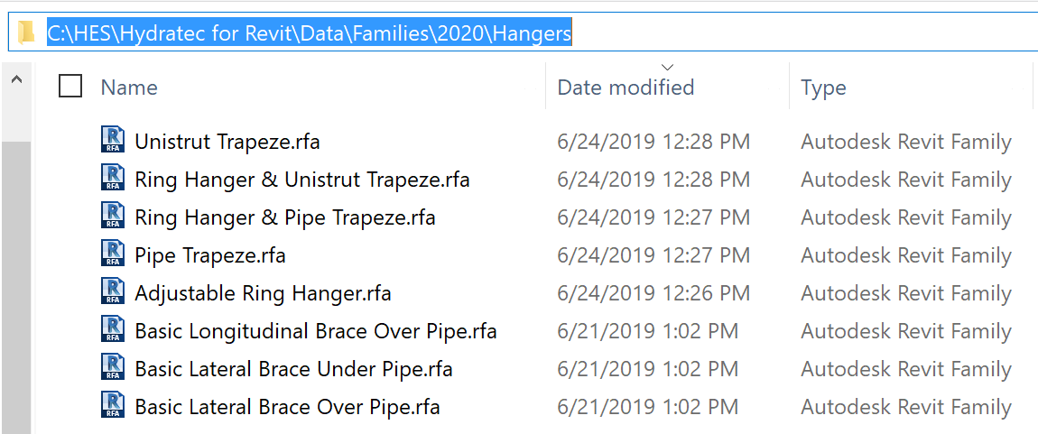 Hanger Folder Loction