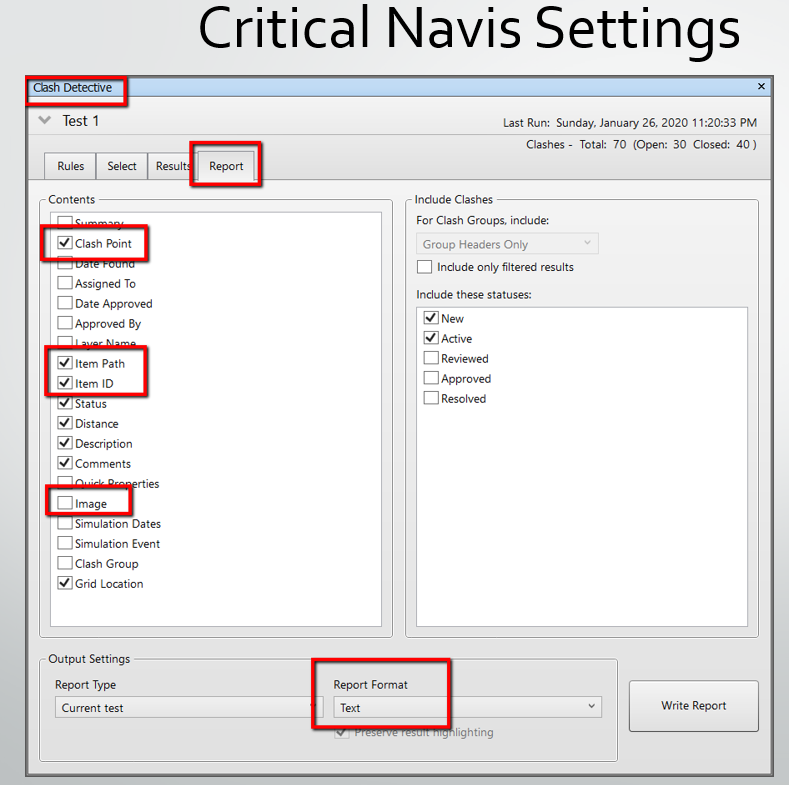 Critical Navis Settings 4