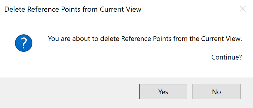 Ref Point Confirmation