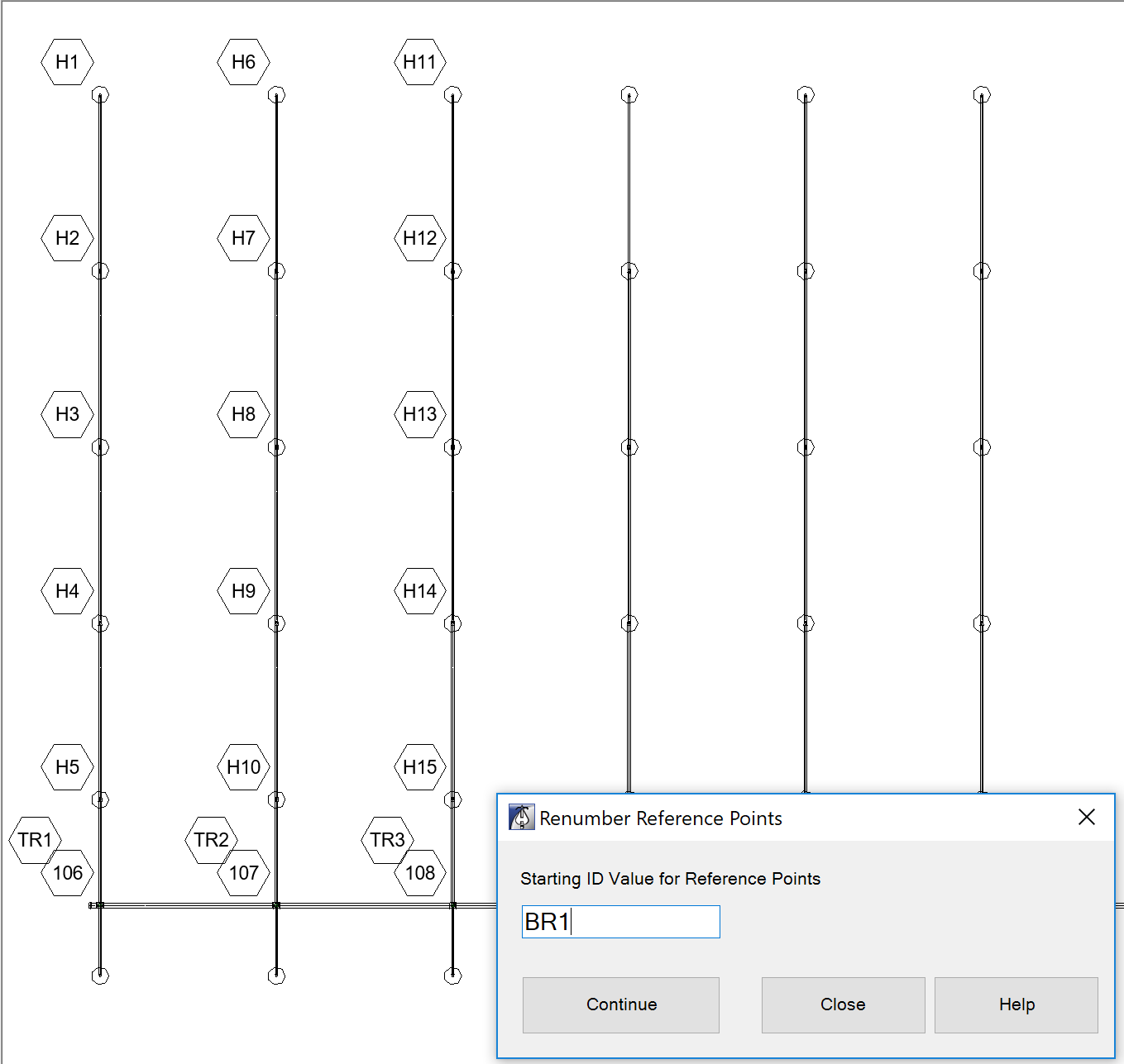 Renumber Ref Points Example 2