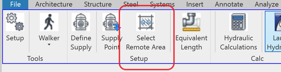 Select Remote Area Location