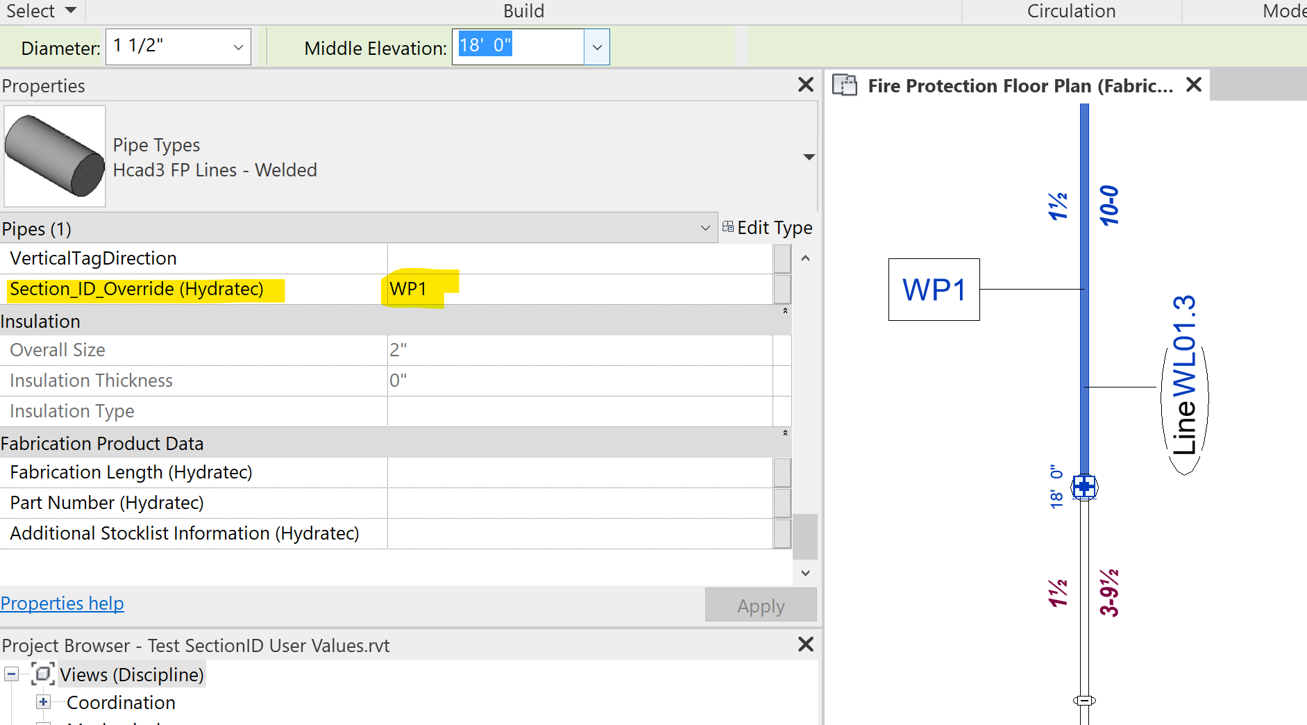 Section ID Override Property Added